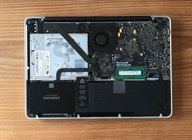 MacBook Pro SSD交換