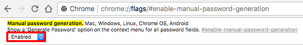Chrome パスワード 自動生成