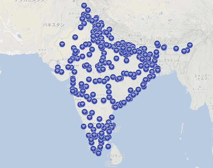インドの「Google Station」